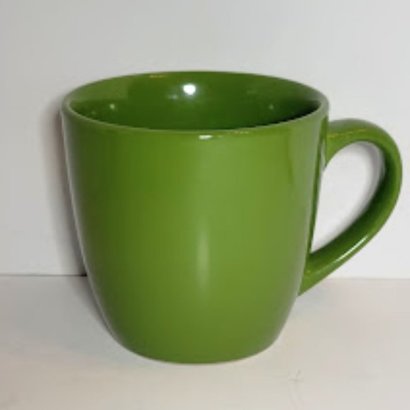 FLAIR OVERSIZED GREEN COFFEE MUG CUP - Picture 1 of 4